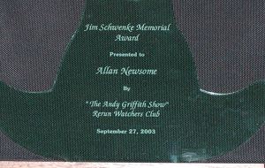 The Jim Schwenke Award