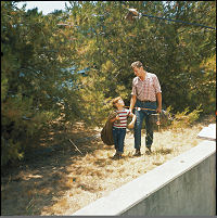 Andy and Opie at Franklin Canyon