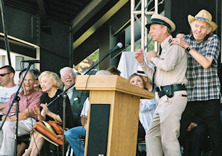 George Lindsey received the first-ever ICON Award