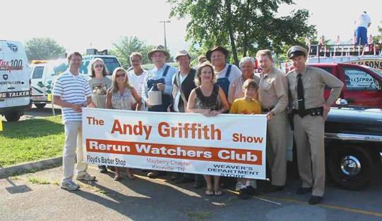 Members of Mayberry chapter (Knoxville, Tenn.) at the Fourth of July parade in Farragut, Tenn.