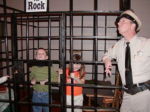 Cullman AL  - Barney rounds up everybody in town and puts 'em in The Rock