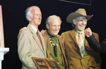 Mitch ith Dean and Doug at the Hall of Fame induction.